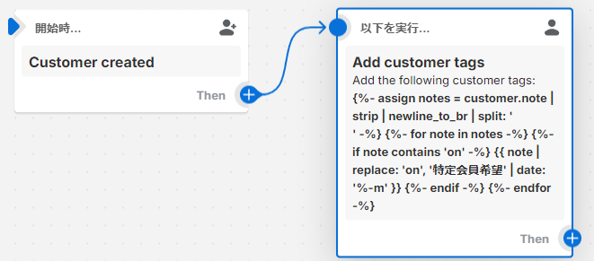 shopify-flowサンプル